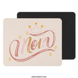 Mom Mouse Pad, Queen Mom Mousepad, Cute Mom Gift, Mother's Day Gift, Mom Birthday Gift, Gift For Mom, New Mom Mouse Pad, Mom Office Decor - Tawshia