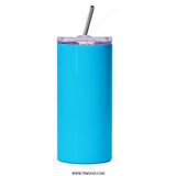 Blue Tractor Tumbler, Farm Vehicle Gift, Farming Lover Cup, Agriculture Stainless Steel Tumbler, Truck Tumbler, Cute Tumbler For Kids - Tawshia