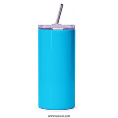 Blue Tractor Tumbler, Farm Vehicle Gift, Farming Lover Cup, Agriculture Stainless Steel Tumbler, Truck Tumbler, Cute Tumbler For Kids - Tawshia