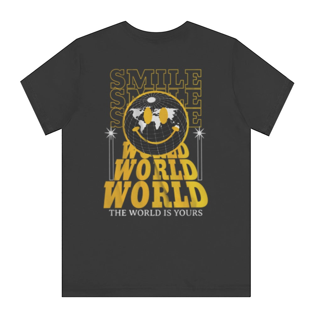Smile World The World Is Yours Graphic T-shirt product type