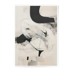 Abstract Photographic Print, Minimalist Wall Art, Black and White Art, Modern Home Decor, Fine Art Print, Office Wall Decor - Tawshia