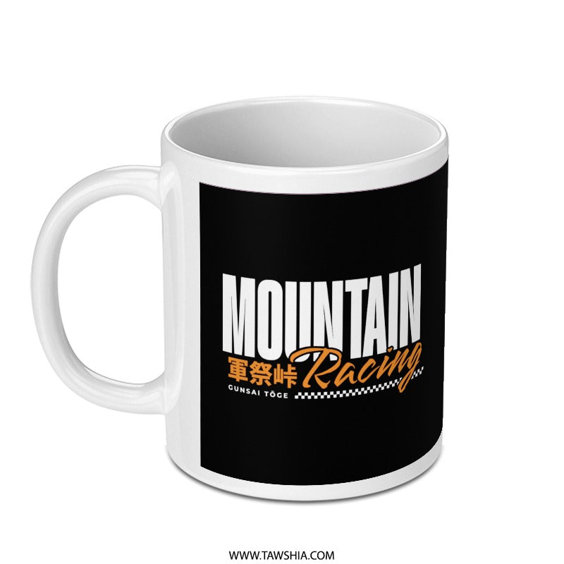 Mountain Racing Graphic Mug Design product