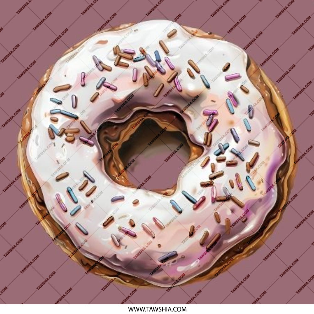 Doughnut Pinback Button, Sweet Treat Accessory, Foodie Gift, Glazed Donut Badge, Sprinkle Button, Unique Button, Collectible Pins - Tawshia