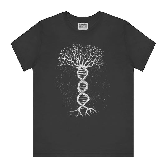 Tree and DNA Graphic T-shirt Creative Design product