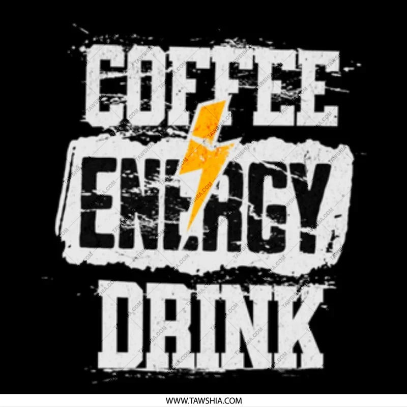 Coffee Energy Drink Graphic Design Product