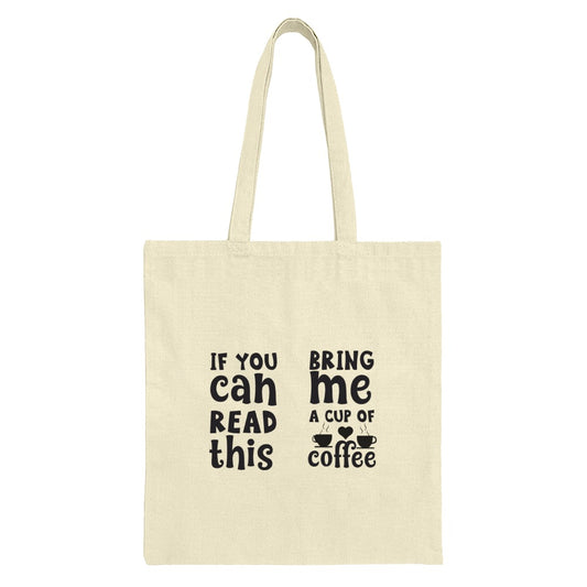 Coffee Lover Tote Bag, Funny Coffee Saying Tote, Bring Me Coffee Tote, Sarcastic Tote, Gift For Coffee Addict, Book Lover Tote Bag - Tawshia