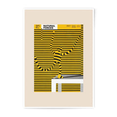 Natural Forces Art Print, Abstract Figure Poster, Geometric Photographic Print, Modern Wall Art, Home Decor - Tawshia