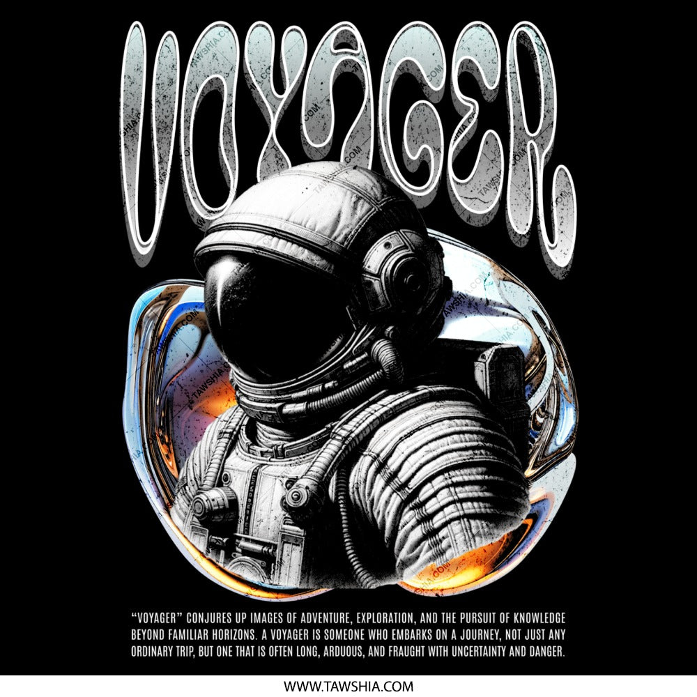 Explorer Astronaut Graphic Printed Voyager product type
