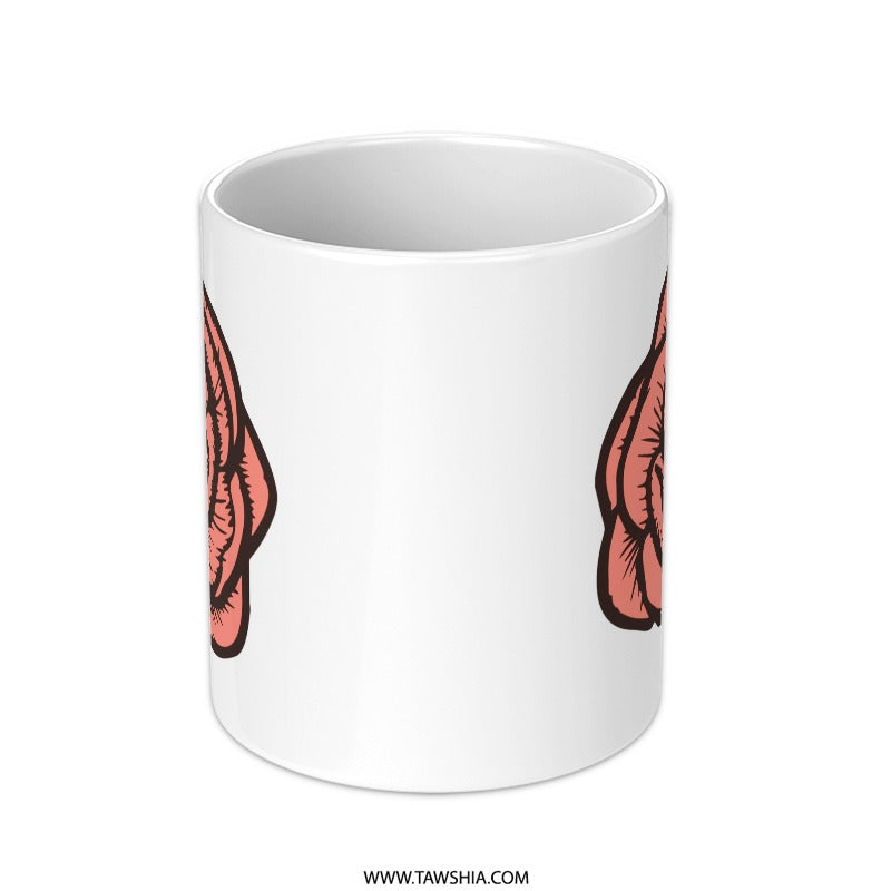 Rose Mug, Floral Mug, Flower Mug, Botanical Mug, Gift Mug, Coffee Mug, Tea Mug, Unique Mug, Decorative Mug - Tawshia