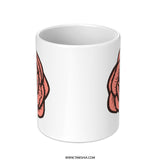 Rose Mug, Floral Mug, Flower Mug, Botanical Mug, Gift Mug, Coffee Mug, Tea Mug, Unique Mug, Decorative Mug - Tawshia