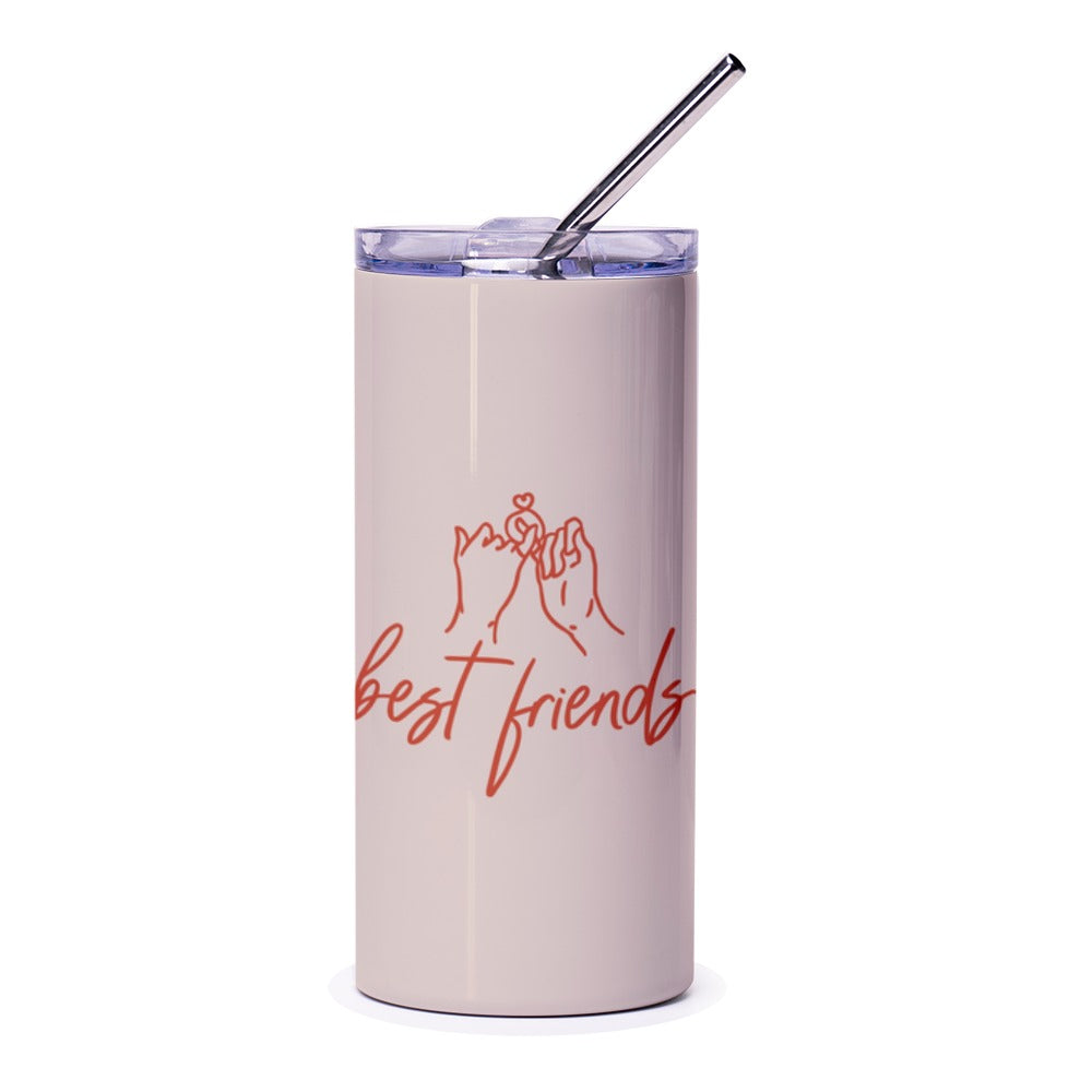 Best Friends Tumbler, Pinky Promise Tumbler, Friends Forever Gift, Friendship Tumbler, Gift for Bestie, BFF Tumbler - Tawshia