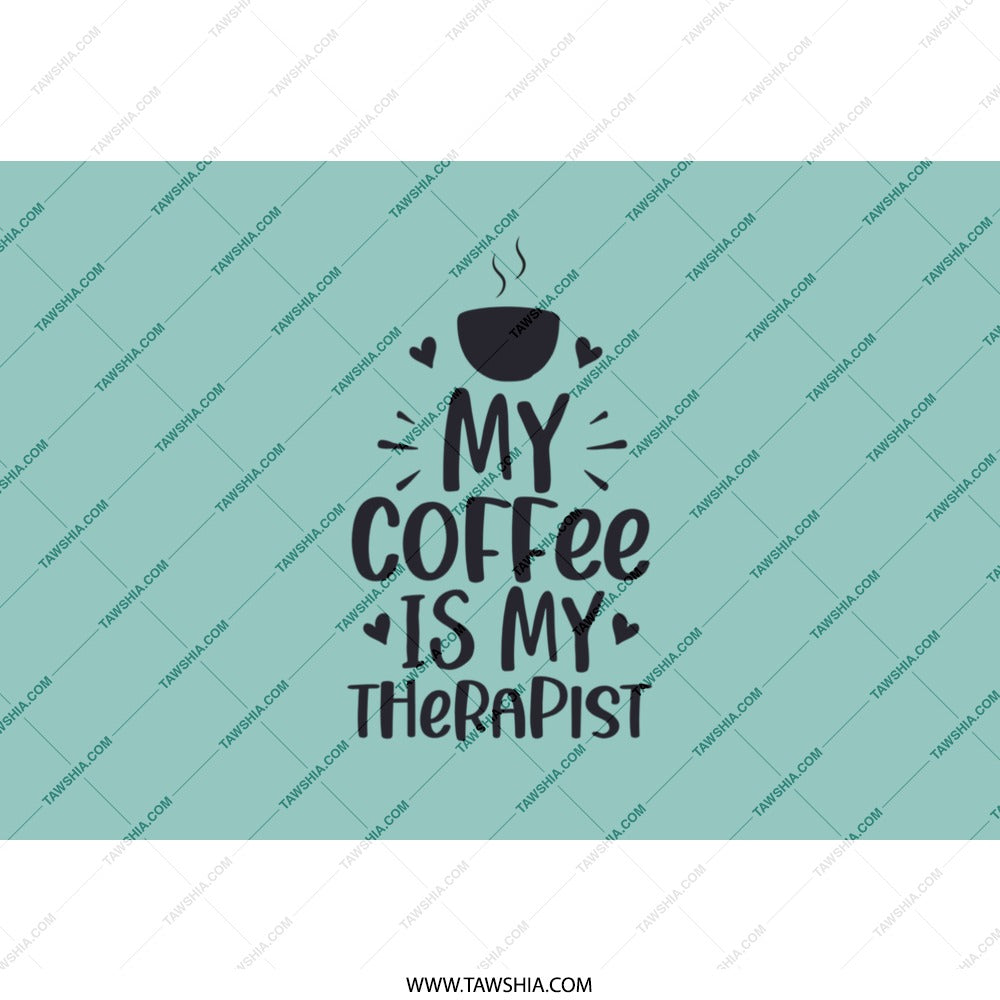 Coffee Therapist Tumbler, Funny Coffee Lover Gift, Tea Tumbler, Novelty Tumbler, Cute Tumbler, Gift for Friend, Office Gift - Tawshia