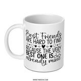 Best Friend Mug, Friend Gift, Cute Friend Mug, Best Friend Ever, Gift For Her, BFF Mug, Friend Mug - Tawshia