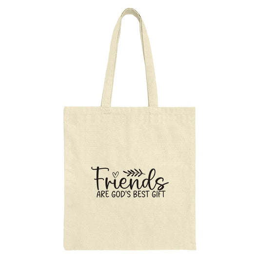Friends God's Gift Tote Bag, Religious Tote Bag, Friendship Gift Tote, Christian Gift Bag, Spiritual Tote Bag, Inspirational Gift Tote - Tawshia