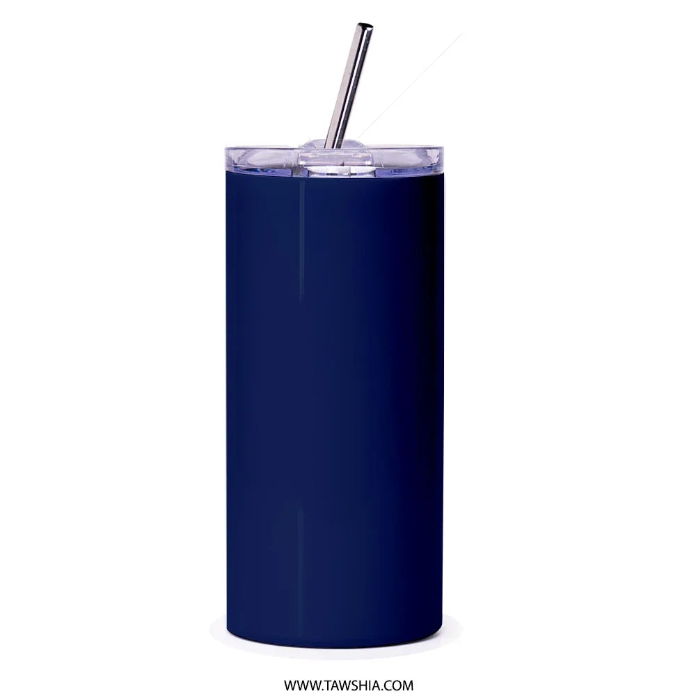 Sleek Insulated Tumbler with Lid and Straw Drinkware product type