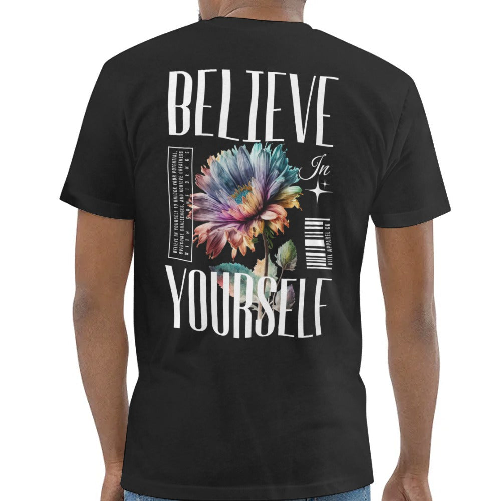 Believe In Yourself Floral Graphic T-Shirt product type