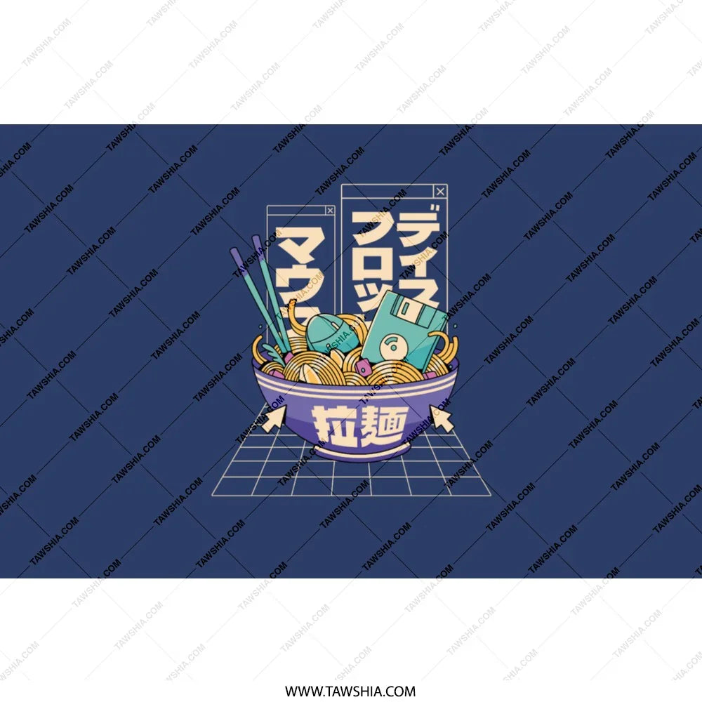 Retro Ramen Bowl Graphic Hoodie Sweatshirt product