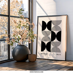 Bauhaus 1923 Wall Art, Geometric Print, Minimalist Wall Decor, Modern Art Poster, Bauhaus Art Print, Abstract Wall Art, Home Decor - Tawshia