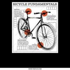 Bicycle Fundamentals Educational Poster product type