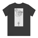 Artistic Astronaut with Balloons Graphic T-shirt product