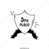 3rd Place Award Pillow, Achievement Cushion, Competition Gift, Funny Loser Pillow, Decorative Throw Pillow, Novelty Gift Pillow - Tawshia