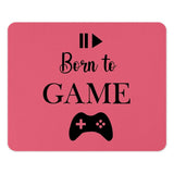 Born To Game Mouse Pad, Gamer Gift, Gaming Accessories, Cute Desk Decor, PC Gaming, Computer Accessories, Game Controller Mousepad - Tawshia