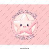 Twinkle Little Star Mouse Pad, Cute Pink Starry Sky Desk Decor, Kawaii Gamer Gift, Starry Mousepad, Office Accessories, Unique Mouse Mats - Tawshia