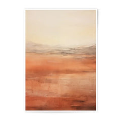Abstract Landscape Photographic Print, Earth Tones Art Print, Desert Scenery, Watercolor Painting Print, Home Decor, Wall Art (136 - Tawshia