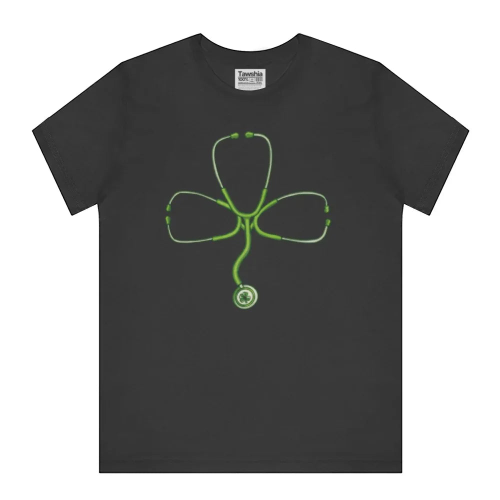 St Patrick Day Stethoscope Design T-Shirt product