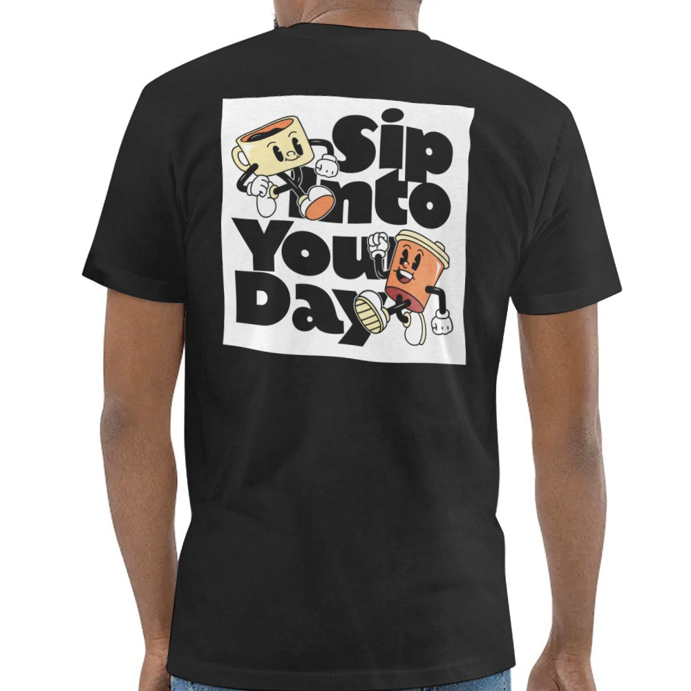 Sip Into You Day Graphic Short Sleeve Shirt product type