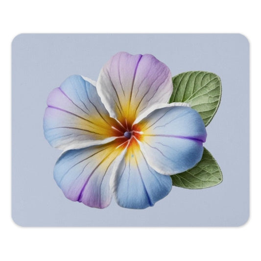 Floral Mouse Pad, Pansy Flower Art, Unique Office Decor, Botanical Desk Accessories, Pastel Color Palette, Floral Gifts - Tawshia