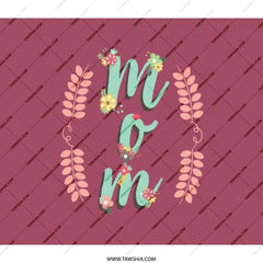 Floral Mom BackPack, Mothers Day BackPack, Everyday BackPack, Cute Mom Gift BackPack, Stylish BackPack, Travel BackPack for Her - Tawshia