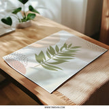 Boho Botanical Photographic Print, Abstract Leaf Wall Art, Neutral Tone Decor, Modern Art Print, Botanical Illustration - Tawshia