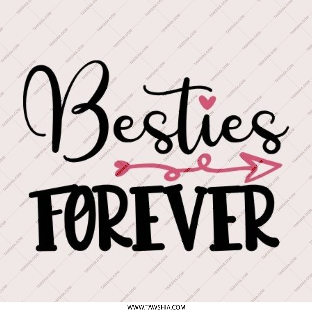 Besties Forever Pinback Button, Cute Friendship Gift, Best Friend Present, Matching Best Friend Pin, BFF Badge, Best Friend Jewelry - Tawshia