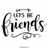 Let's Be Friends Mug, Gift for Friend, Friendship Mug, Best Friend Mug, Sister Mug, Coffee Lover Gift, Funny Mug - Tawshia