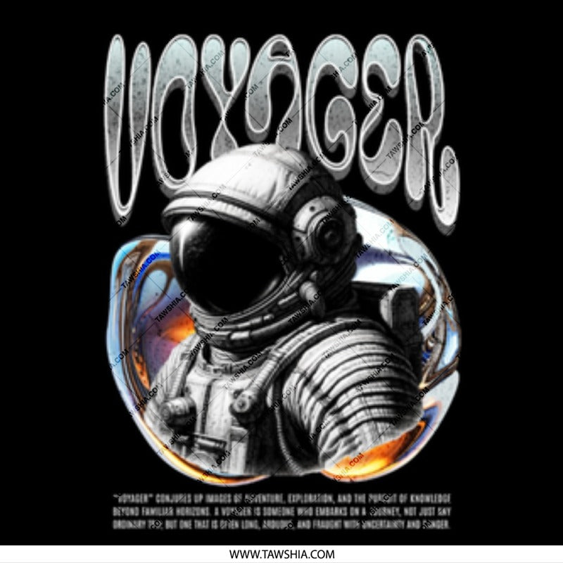 Voyager Astronaut Print Unqiue Graphic Product