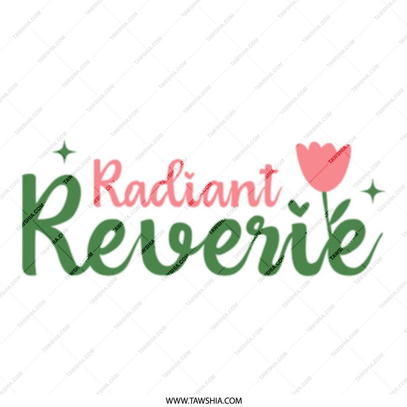 Radiant Reverie Floral Logo Design product