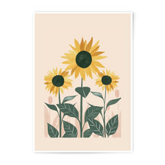 Sunflower Photographic Print, Floral Wall Art, Botanical Print, Summer Decor, Flower Art, Home Decor, Floral Gift, Wall Decor (134) - Tawshia