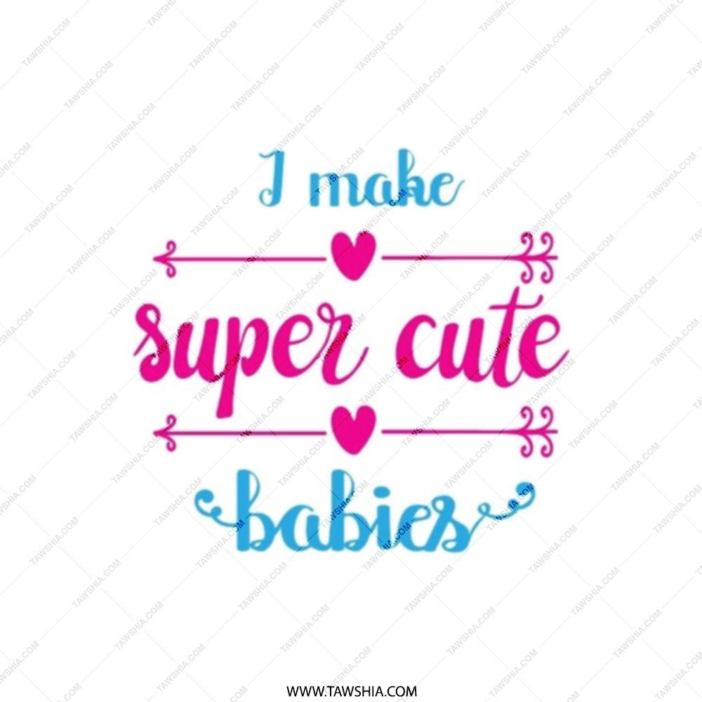 Super Cute Babies Pocket Mirror, New Mom Gift, Baby Shower Gift, Funny Mom, Gift for Her, Cute Pocket Mirror, Pocket Mirror - Tawshia