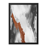 Abstract Strokes Wall Art, Neutral Tones Print, Modern Home Decor, Contemporary Wall Art, Minimalist Art Print, Living Room Art - Tawshia