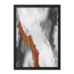 Abstract Strokes Wall Art, Neutral Tones Print, Modern Home Decor, Contemporary Wall Art, Minimalist Art Print, Living Room Art - Tawshia