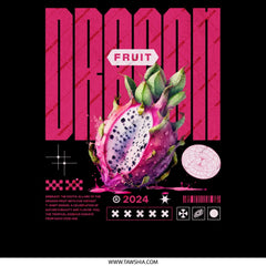 Exotic Dragon Fruit Illustrated T-Shirt product