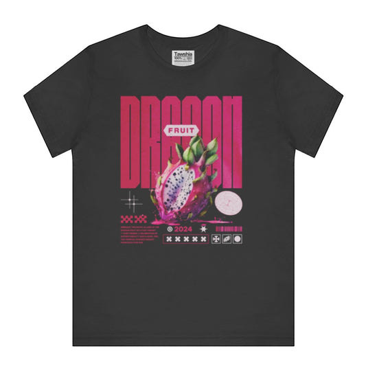 Dragon Fruit Black Graphic T-shirt Product