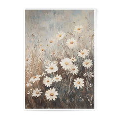 Daisy Field Photographic Print, Floral Art Print, Flower Photography, Botanical Wall Art, Home Decor, Nature Print, Gift Idea - Tawshia