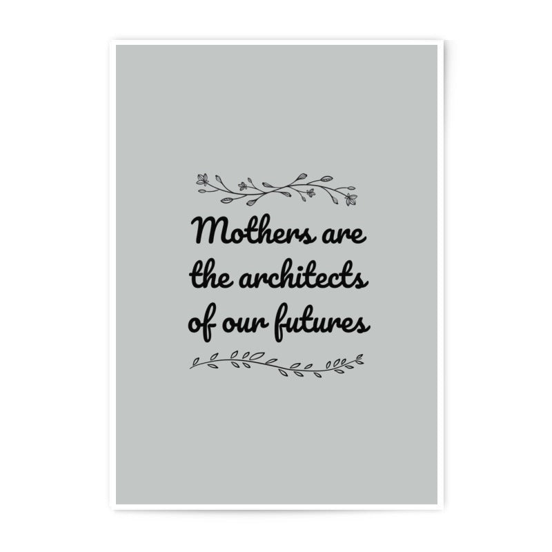 Mothers Architects Photographic Prints, Motivational Decor, Inspirational Art Print, Mothers Day Gift, Wall Art Prints, Home Decor - Tawshia