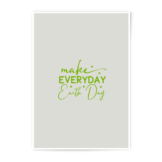 Everyday Earth Day Photographic Prints, Eco Friendly Home Decor, Green Wall Art, Earth Day Gift, Inspirational Art Prints - Tawshia