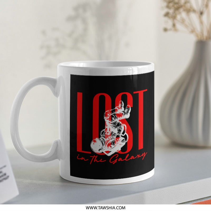 Lost in the Galaxy Space Themed Mug product