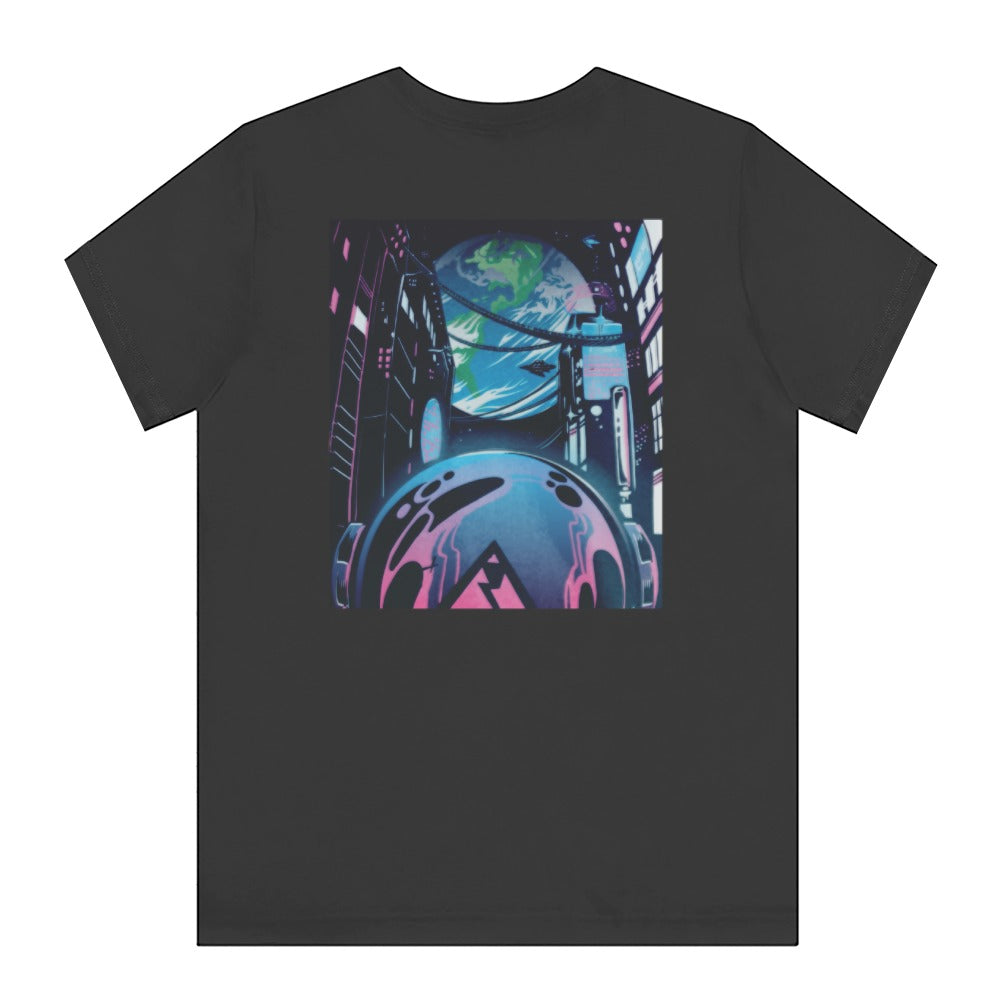 Futuristic Urban Space Art Design T-Shirt product