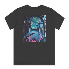 Futuristic Urban Space Art Design T-Shirt product
