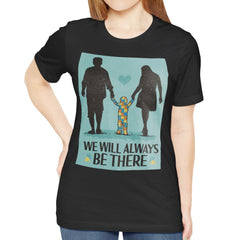 We Will Always Be There Family Silhouette T-Shirt product